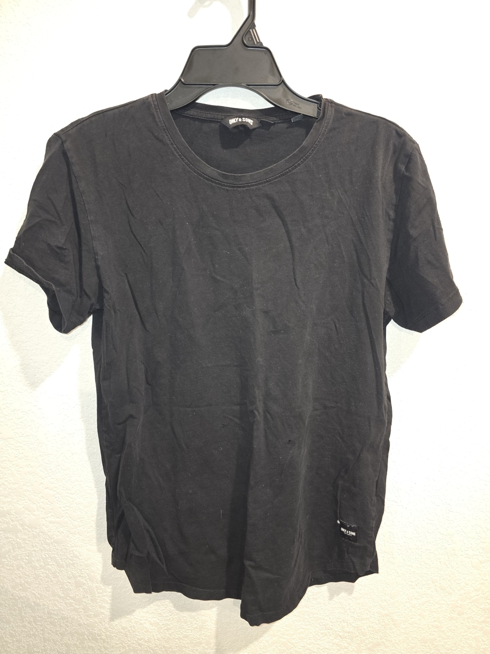 Only & Sons Men's Crewneck Short-Sleeve Essential T-Shirt - Size Small